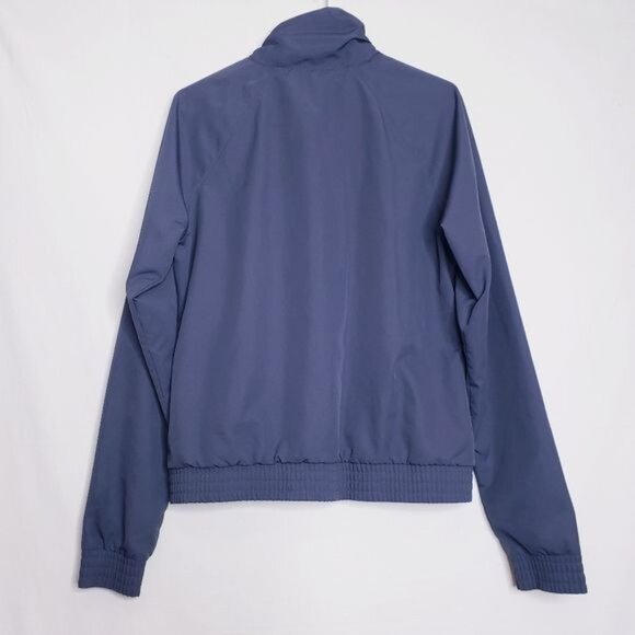 Under Armour Gray Semi Fitted Zip Up Windbreaker Jacket Women's Size Large - Picture 5 of 9